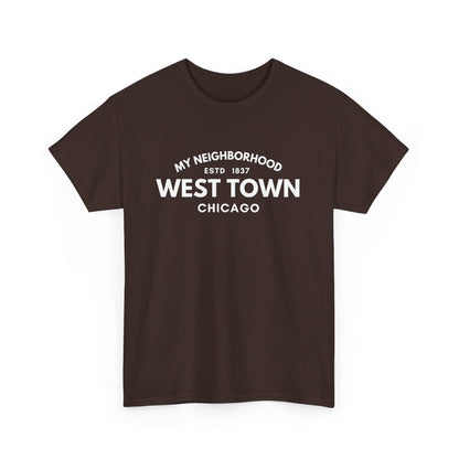 West Town - Chicago - Unisex Cotton Tee