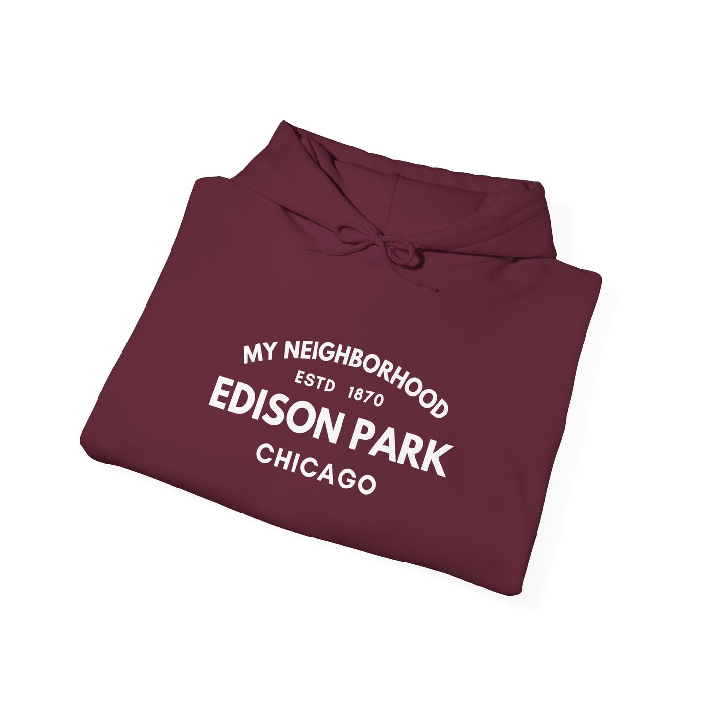 Edison Park - Chicago - Unisex Heavy Blend Hooded Sweatshirt