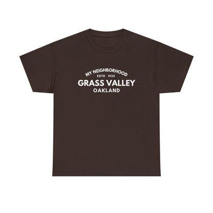 Grass Valley - Oakland - Unisex Cotton Tee