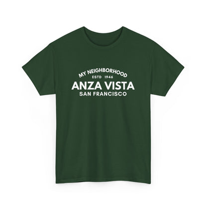 Anza Vista - San Francisco - Unisex Cotton Tee