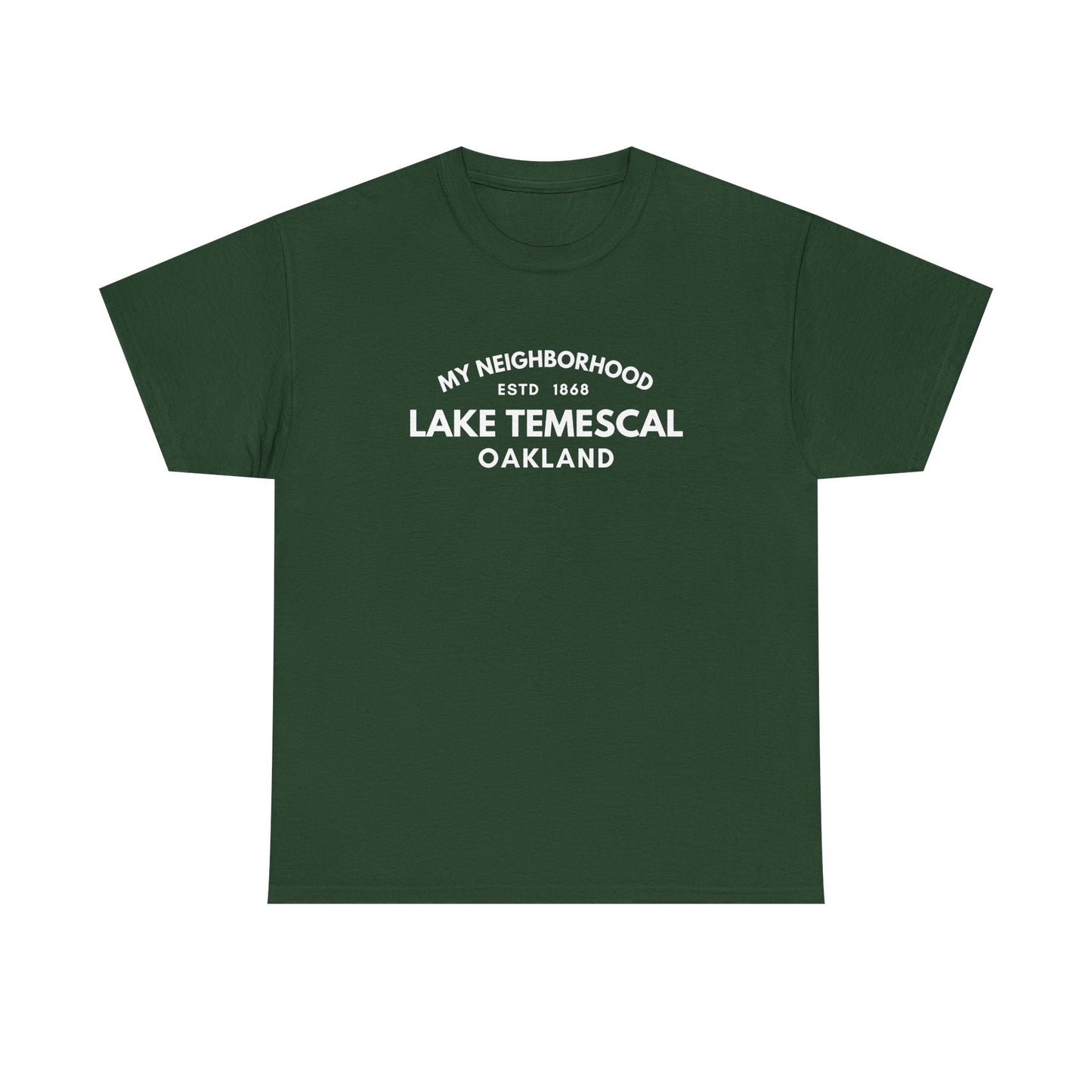 Lake Temescal - Oakland - Unisex Cotton Tee