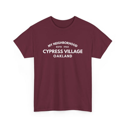 Cypress Village - Oakland - Unisex Cotton Tee