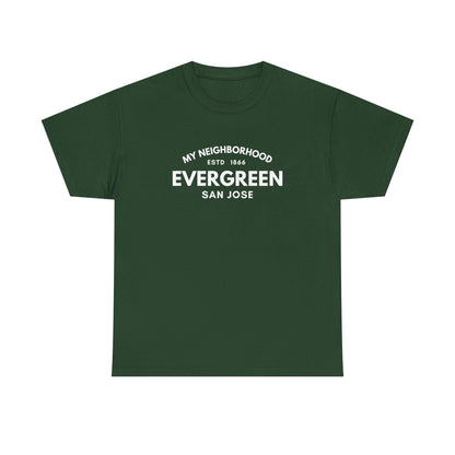Evergreen - San Jose - Unisex Cotton Tee