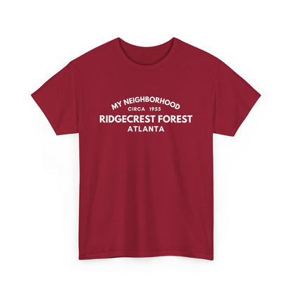 Ridgecrest Forest - Atlanta - Unisex Cotton Tee
