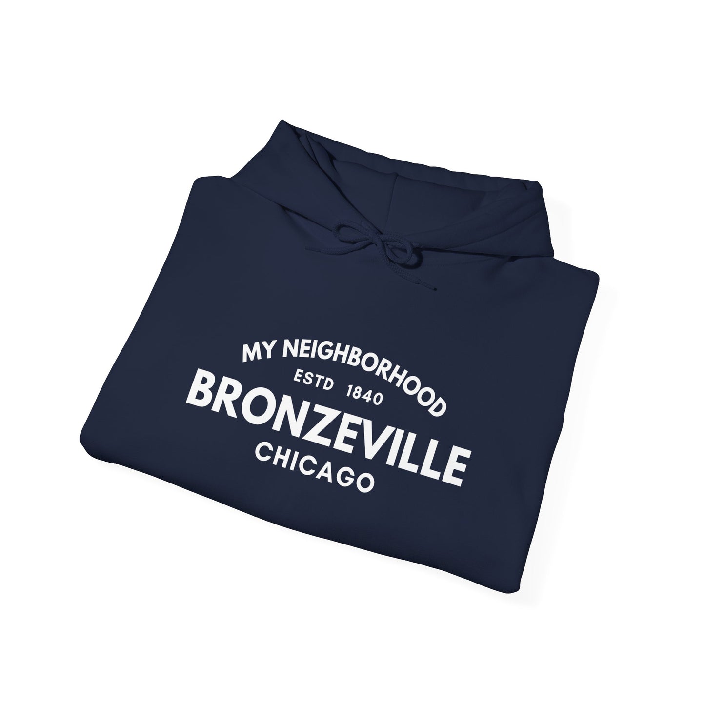 Bronzeville - Chicago - Unisex Heavy Blend Hooded Sweatshirt