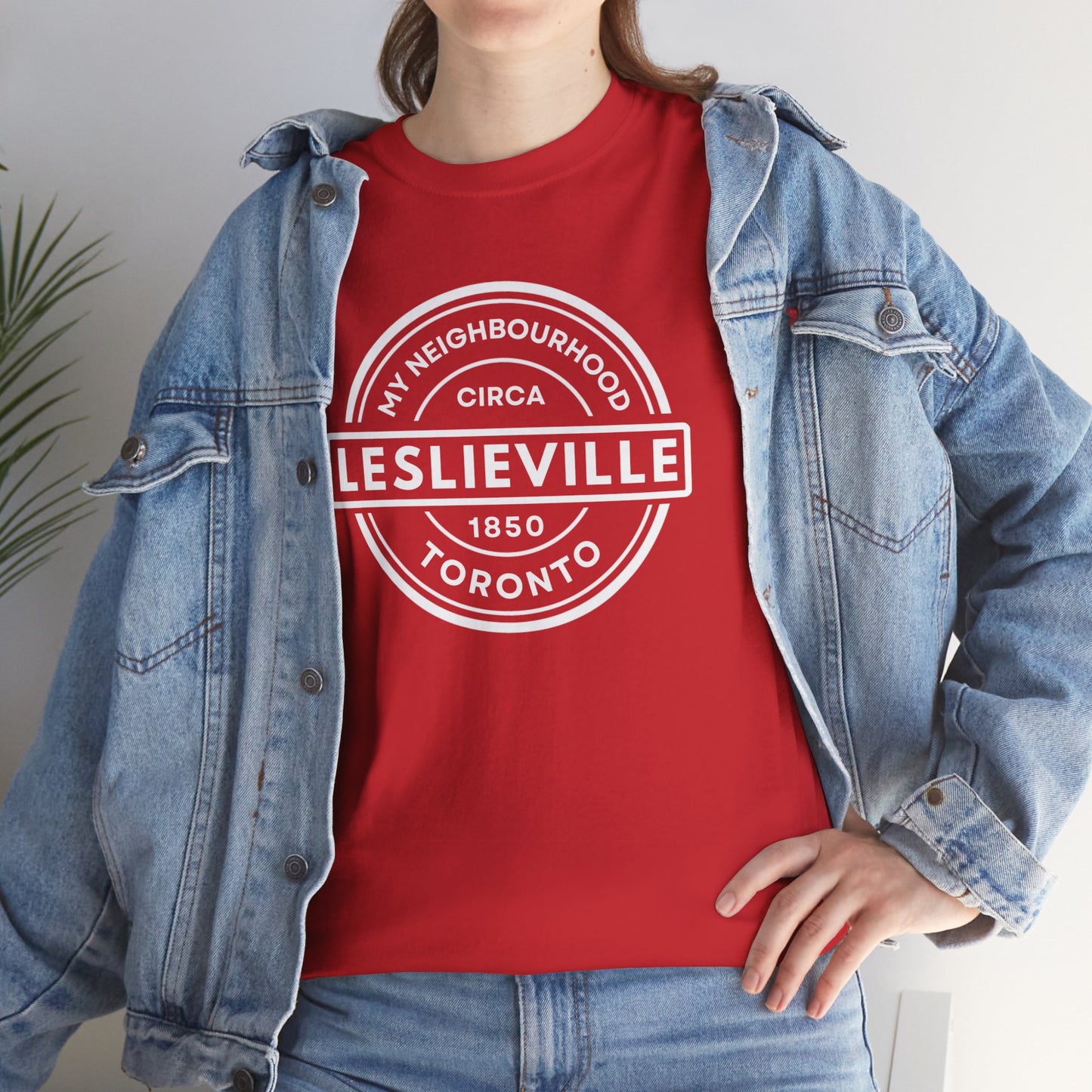 Leslieville - Central Toronto - Unisex Cotton Tee