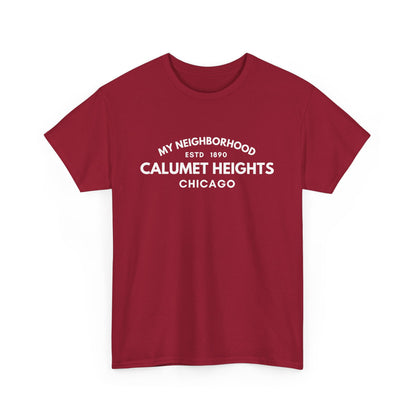 Calumet Heights - Chicago - Unisex Cotton Tee