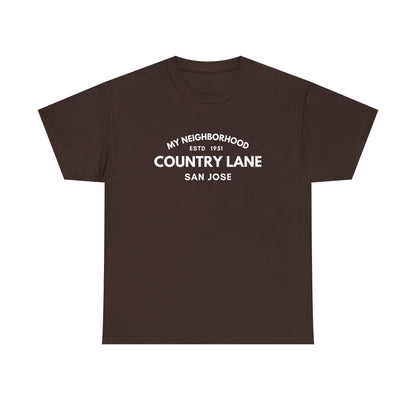 Country Lane - San Jose - Unisex Cotton Tee