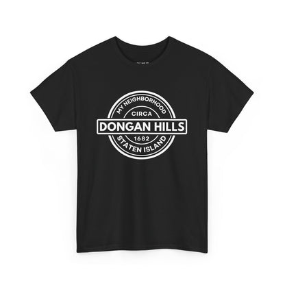 Dongan Hills - Staten Island - Unisex Cotton Tee | Staten Island, NYC, New York City, MY-NHD, My Neighborhood, T-Shirt