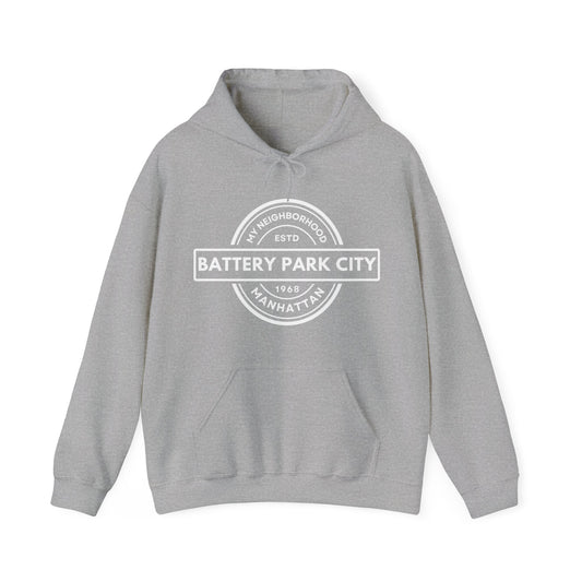 Battery Park City - Manhattan - Unisex Heavy Blend Hooded Sweatshirt