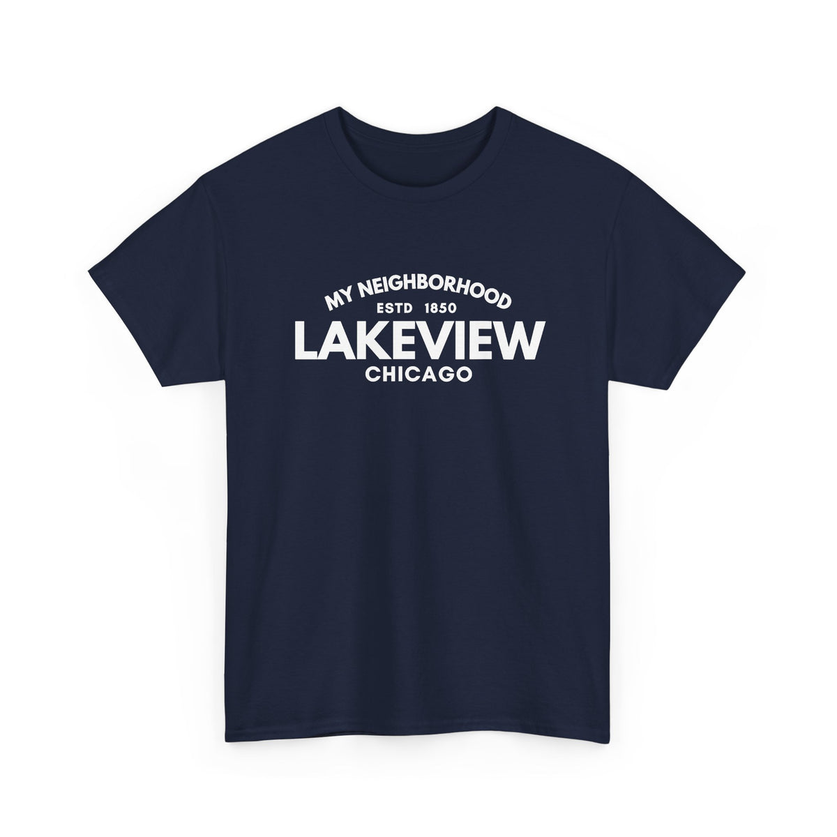 Lake View - Chicago - Unisex Cotton Tee
