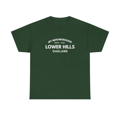 Lower Hills - Oakland - Unisex Cotton Tee