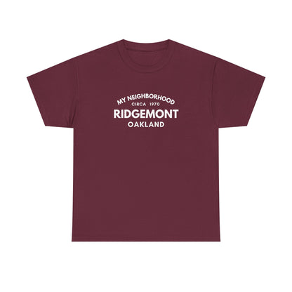 Ridgemont - Oakland - Unisex Cotton Tee