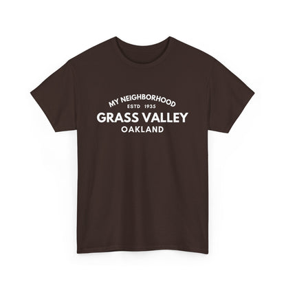 Grass Valley - Oakland - Unisex Cotton Tee