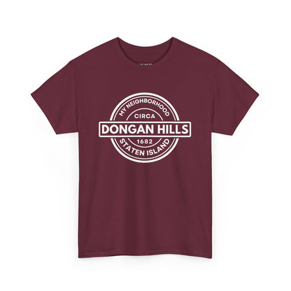 Dongan Hills - Staten Island - Unisex Cotton Tee | Staten Island, NYC, New York City, MY-NHD, My Neighborhood, T-Shirt