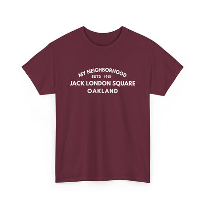 Jack London Square - Oakland - Unisex Cotton Tee
