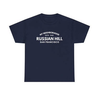 Russian Hill - San Francisco - Unisex Cotton Tee