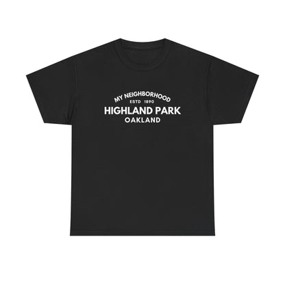 Highland Park - Oakland - Unisex Cotton Tee