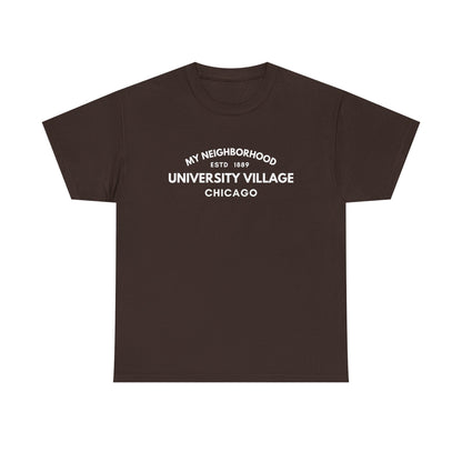 University Village - Chicago - Unisex Cotton Tee
