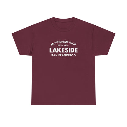 Lakeside - San Francisco - Unisex Cotton Tee