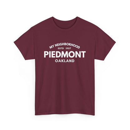 Piedmont - Oakland - Unisex Cotton Tee