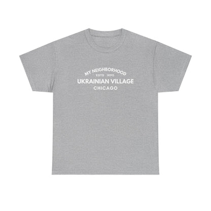 Ukrainian Village - Chicago - Unisex Cotton Tee