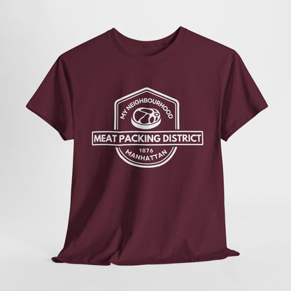 Meat Packing District - Manhattan - Unisex Cotton Tee