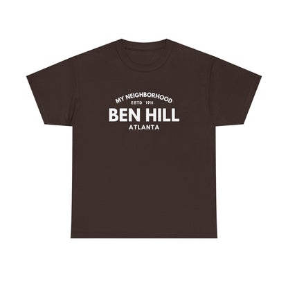Ben Hill Atlanta - Unisex Cotton Tee