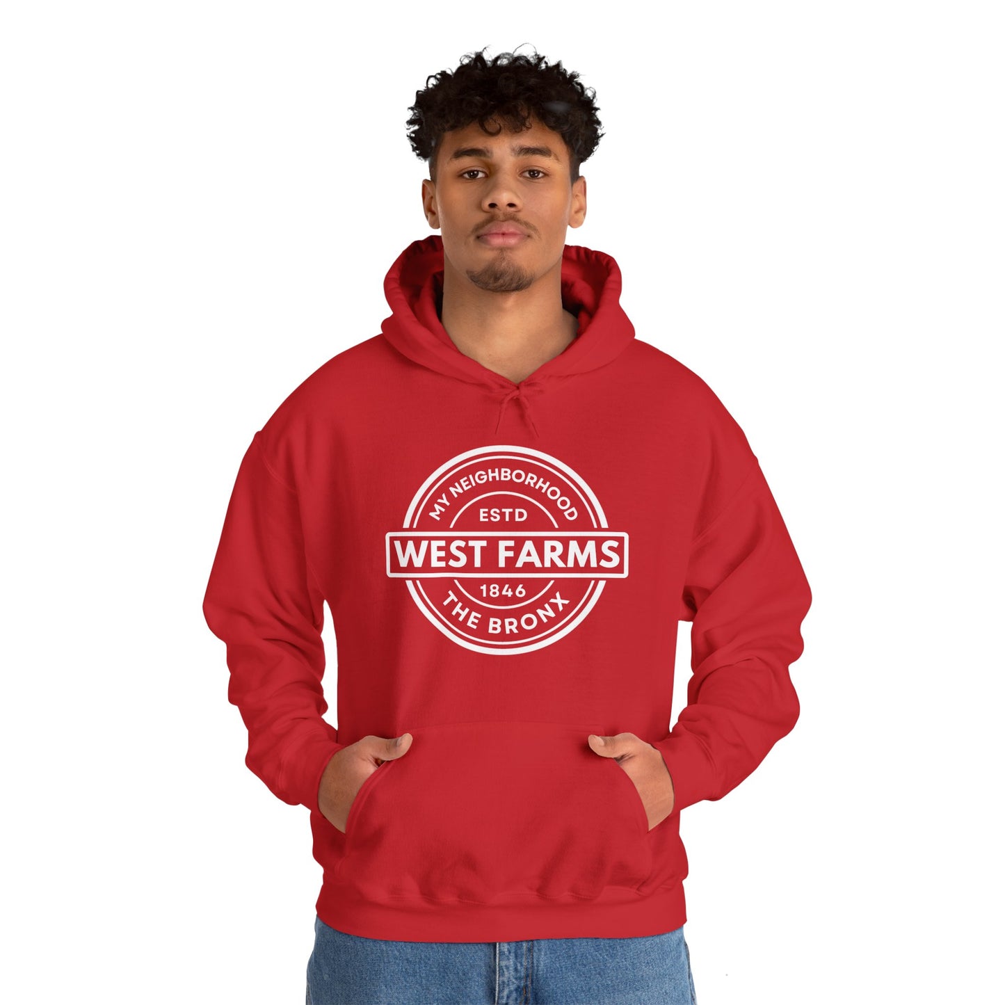 West Farms - The Bronx - Unisex Heavy Blend Hooded Sweatshirt