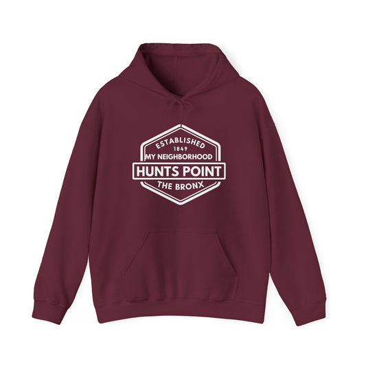 Hunts Point - The Bronx - Unisex Heavy Blend Hooded Sweatshirt