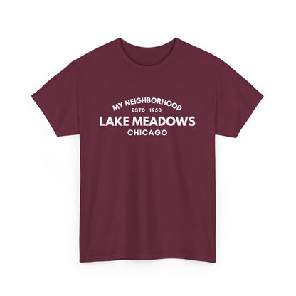 Lake Meadows - Chicago - Unisex Cotton Tee