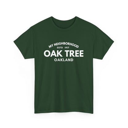 Oak Tree - Oakland - Unisex Cotton Tee