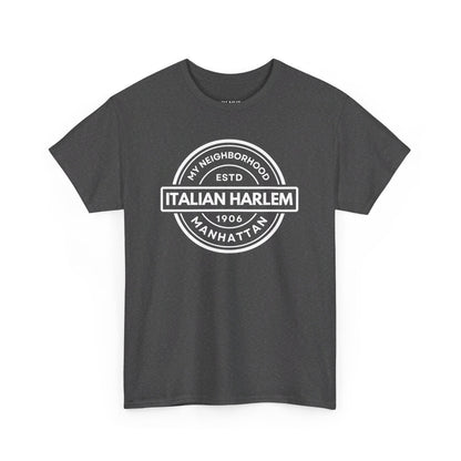 Italian Harlem - Manhattan - Unisex Cotton Tee