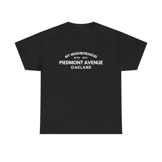 Piedmont Avenue - Oakland - Unisex Cotton Tee