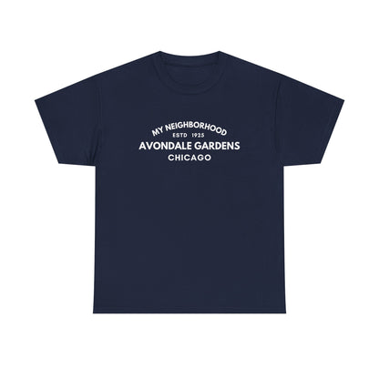 Avondale Gardens - Chicago - Unisex Cotton Tee