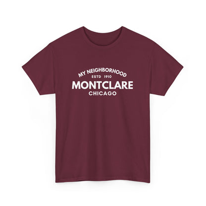 Montclare - Chicago - Unisex Cotton Tee