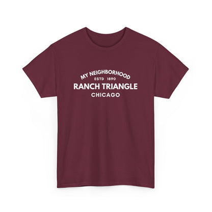 Ranch Triangle - Chicago - Unisex Cotton Tee