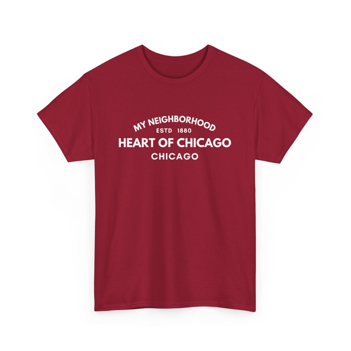 Heart of Chicago - Chicago - Unisex Cotton Tee
