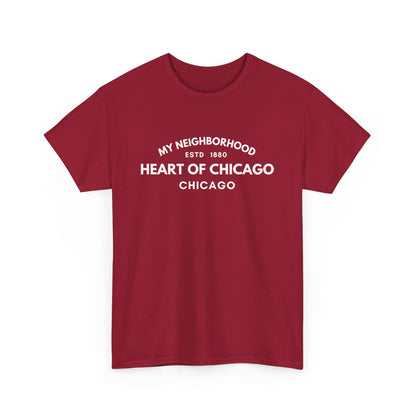 Heart of Chicago - Chicago - Unisex Cotton Tee