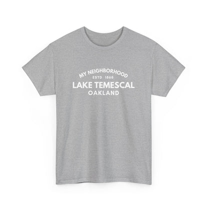 Lake Temescal - Oakland - Unisex Cotton Tee