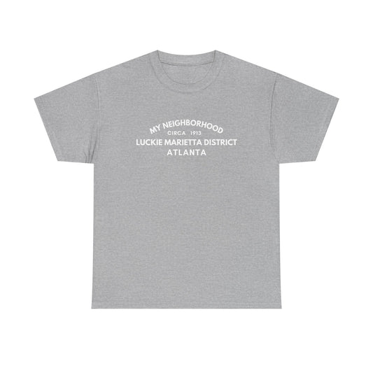 Luckie Marietta District - Atlanta - Unisex Cotton Tee