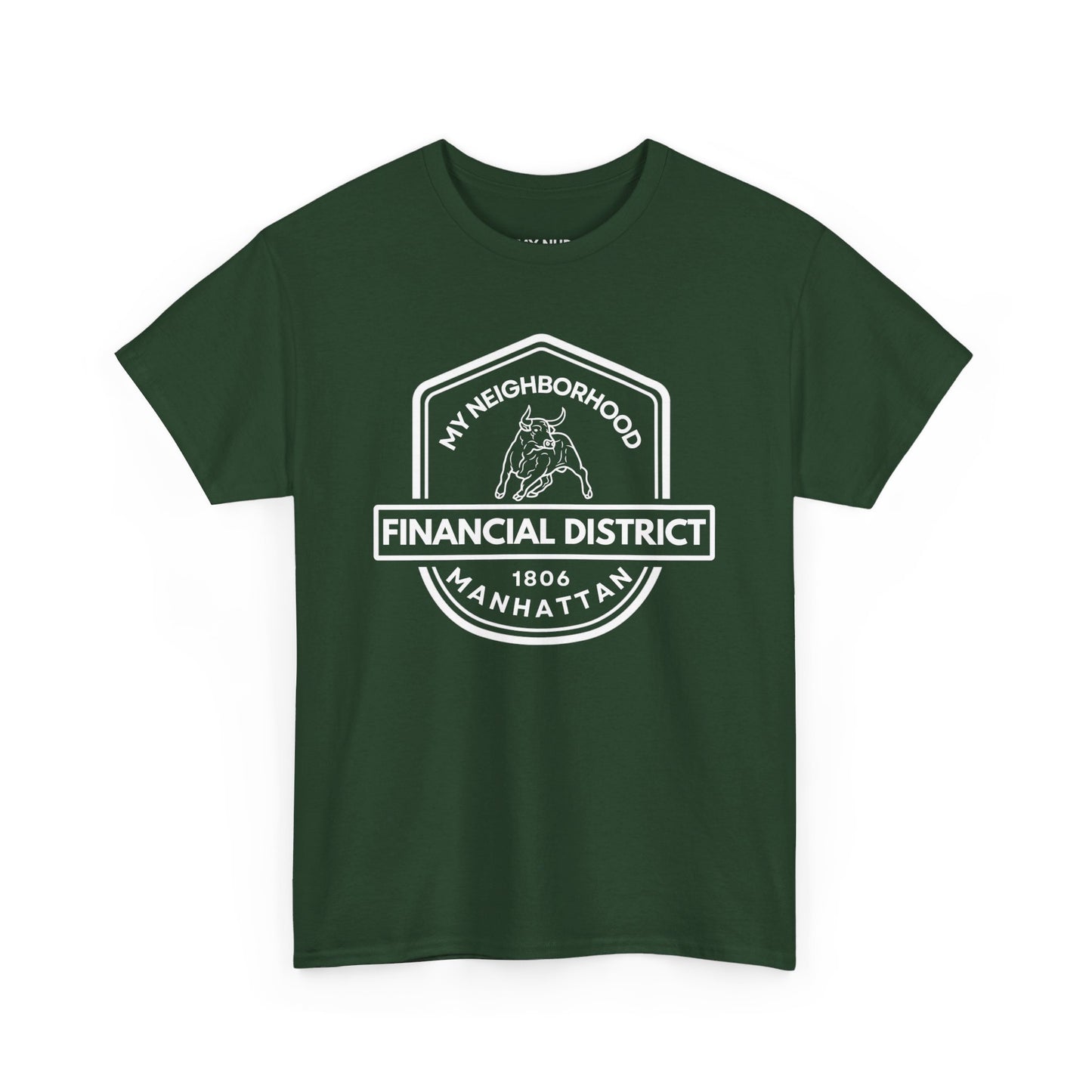 Financial District - Manhattan - Unisex Cotton Tee