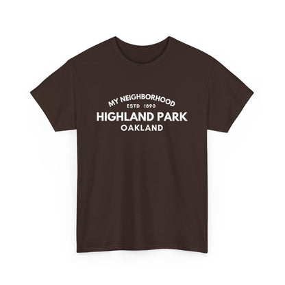 Highland Park - Oakland - Unisex Cotton Tee