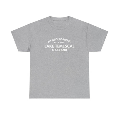 Lake Temescal - Oakland - Unisex Cotton Tee