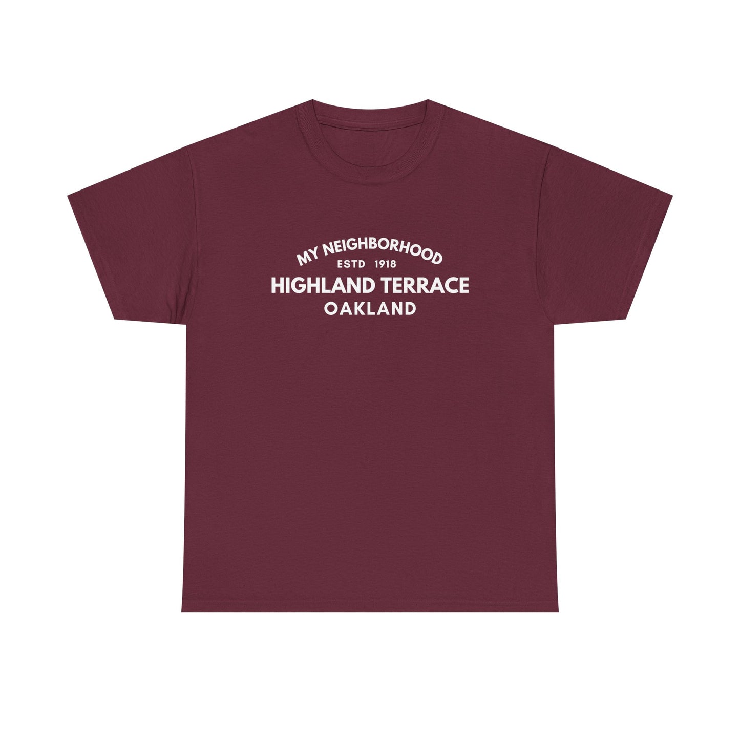 Highland Terrace - Oakland - Unisex Cotton Tee