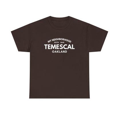 Temescal - Oakland -Unisex Cotton Tee