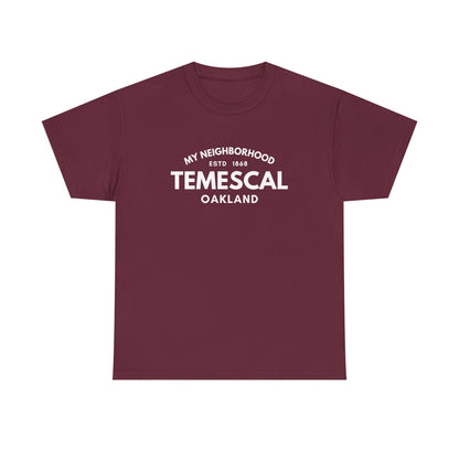 Temescal - Oakland -Unisex Cotton Tee