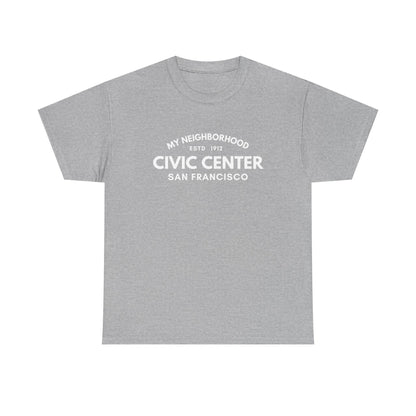 Civic Center - San Francisco - Unisex Cotton Tee