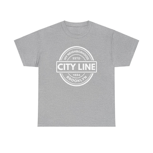 City Line - Brooklyn - Unisex Cotton Tee