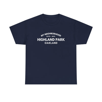 Highland Park - Oakland - Unisex Cotton Tee